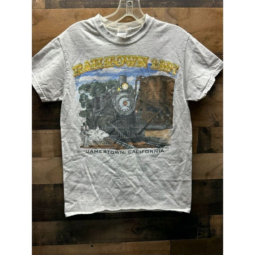 Gildan Railtown 1897 T-Shirt‎ Size Small